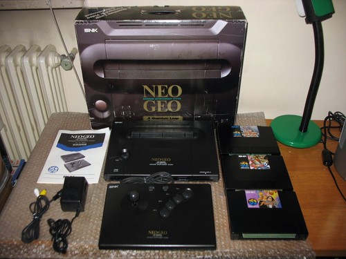 Boxed neo geo aes - boxed,