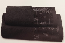 Coppia Asciugamano Alviero Martini GEO NIGHT