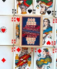 Vecchio gioco di carte Webe
