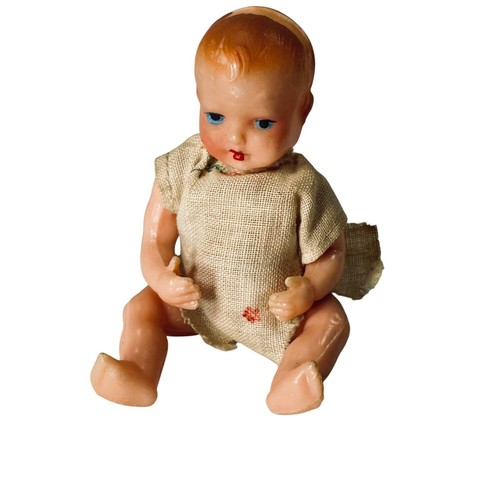 Bambola vintage italiana in - vintage, 4"