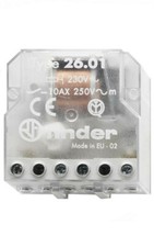 FINDER RELE' INTERRUTTORE 26.01.8.230.0000 10A 220 V 1 CONTATTO NO 2601