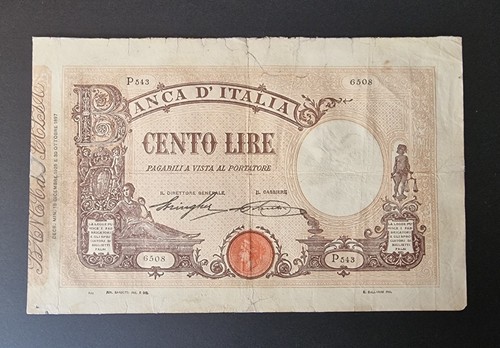Cento 100 lire - lire, barbetti