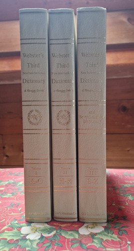 Vintage webster third - vintage, webster's