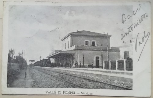 Cartolina valle pompei - cartolina, di