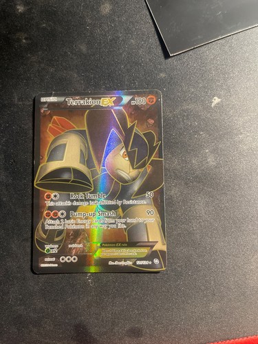 Pokemon card terrakion - pokemon,