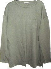 Felpa Zara Trafaluc verde kaki top 100% cotone taglia S small nuova con etichette nuova con etichette