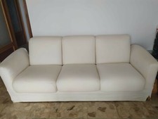 Divano in tessuto tre posti