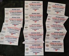 25 Buono 2025 Amici di Scuola e dello Sport con bollino Riedel, Esselunga