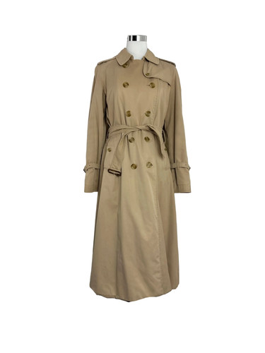 Vintage burberry trench coat - trench,