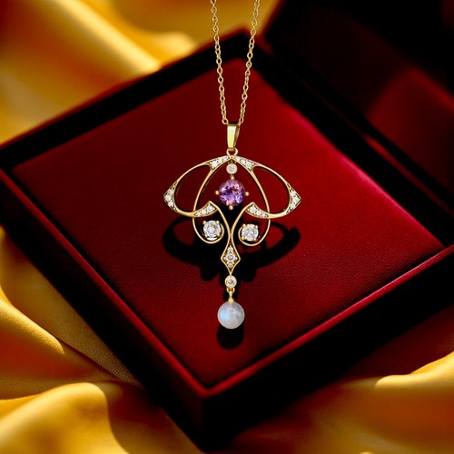 Collana pendente dorato - pendente,