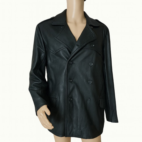 Giacca lunga pelle - , uomo