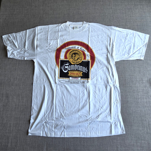 Vintage gambrinus beer shirt - gambrinus, t-shirt