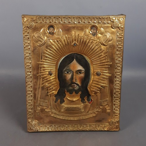 Antica icona sacra dipinto - antica,