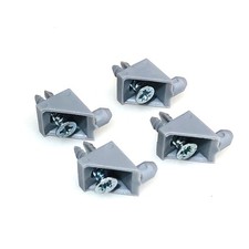 Supporti mensole di ricambio per IKEA 106422 (PAX, KOMPLEMENT, TRYSIL) (Confezione da 4)