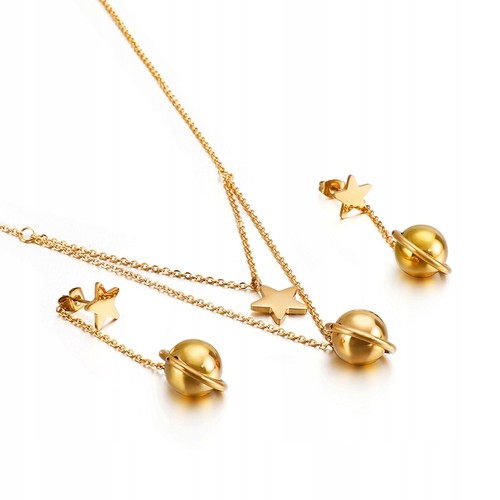Collana orecchini oro - in,