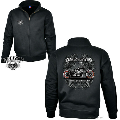 Giacca motociclista felpa - giacca,