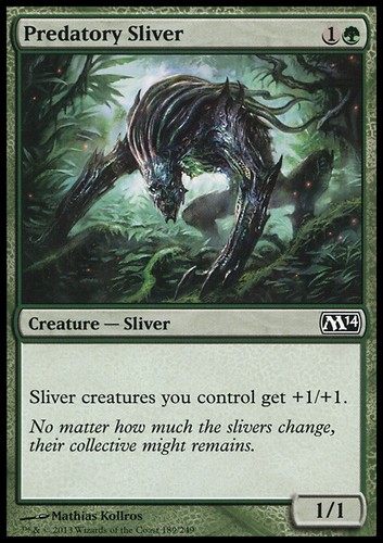 Mtg predatory sliver exc - sliver,