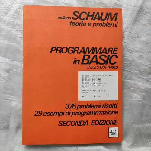 Programmare basic 376 - programmare, in