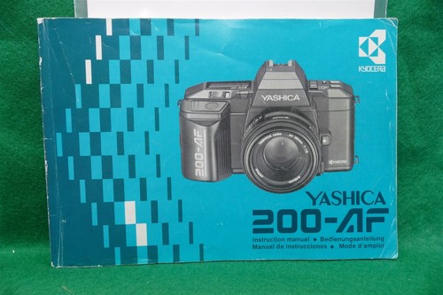 Yashica 200 manuale - 200-af,