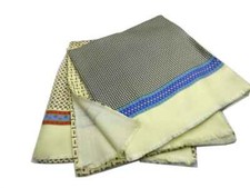 Sciarpa double lana seta uomo