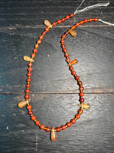 Collana perle agata - collana,