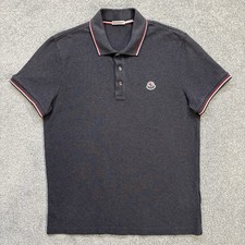 Polo Moncler grigio scuro