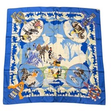 Sciarpa HERMES Carre 90 seta