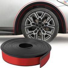 Parafango in gomma bordo