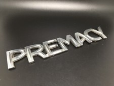 MAZDA PREMACY LOGO SIGLA EMBLEMA FREGIO STEMMA SCRITTA TARGHETTA BADGE TARGA