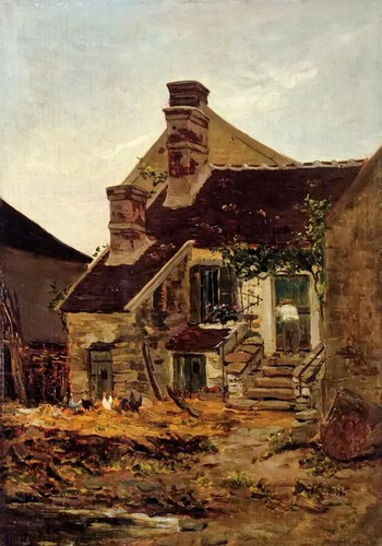 Dipinto olio ippolito - dipinto,