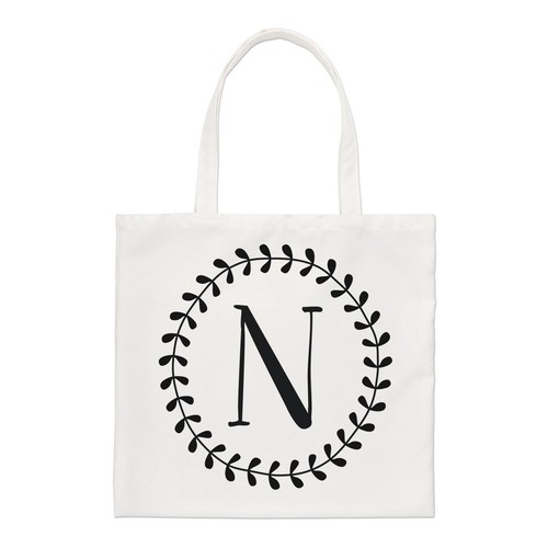 Lettera floreale ghirlanda - lettera, n