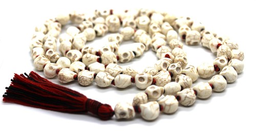 Howlite teschio mala - teschio, mala,