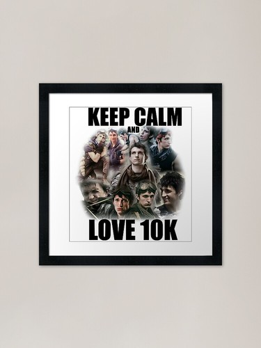 Keep calm and love 10k - love,