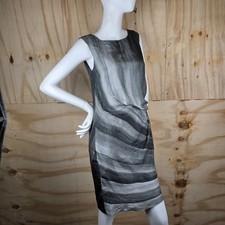 Abito donna seta 10 drappeggi