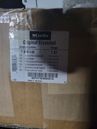 Miele 7474546 macchina - 7474546,
