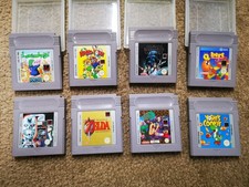 8 X Pacchetto Giochi Gameboy