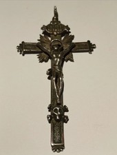 Antico crocifisso argento