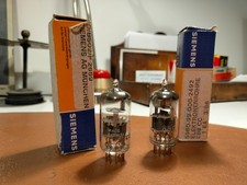 Siemens NOS Matched pair  ECC88 6922 E88CC 6DJ8
