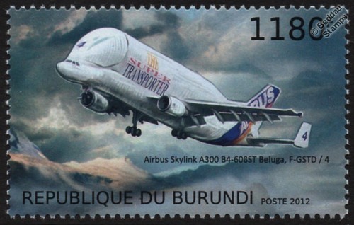Timbro aereo carico - aereo, da