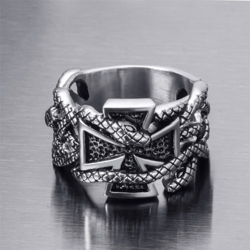 Anello uomo acciaio inox - uomo,