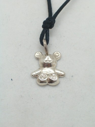 Orsetto ciondolo in argento - :,