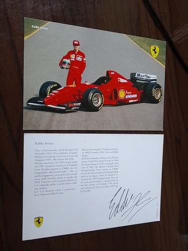 Eddie irvine scuderia ferrari - eddie,