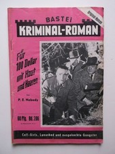 Bastei romanzo poliziesco volume 206: 100 dollari con H+H+parte film:++MARLON BRANDO+++