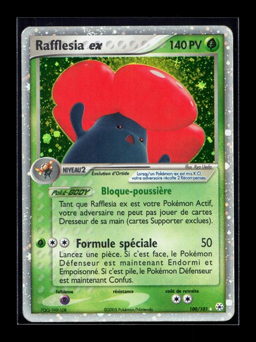 Carte pokémon rafflesia - carte, ex