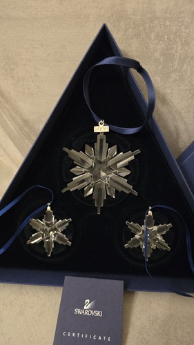 Swarovski christmas stars set - swarovski,