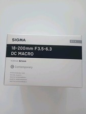 Sigma 18-200 mm F3.5-6.3 DC