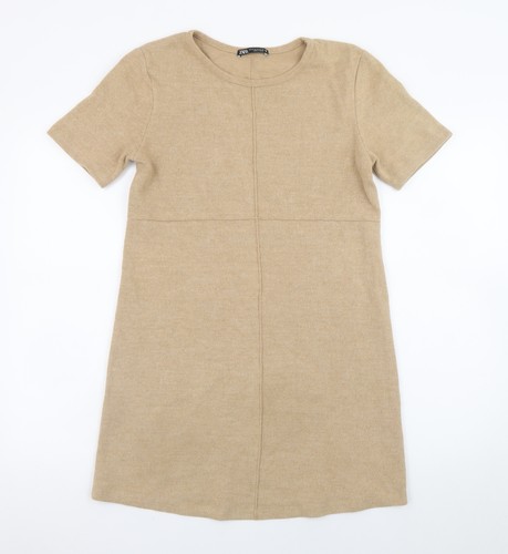Abito donna zara beige taglia - donna,