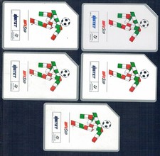 GIAN - Scheda telefonica  SIP   "Serie MASCOTTE ITALIA 90 usata"  G. 77/81