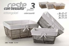 Cestini set ceste vimini - set, 3