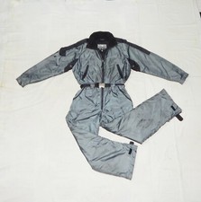  Tuta da sci termica DIADORA VINTAGE anni 90 uomo tutto in uno L-IT52/XL,UK42,argento scuro